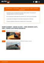 Comment changer Essuie-glaces FORD GRANADA Coupe (GGCL) arrière et avant - Manuel pdf