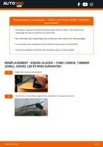 Comment changer Essuie-glaces FORD CONSUL arrière et avant - Manuel pdf