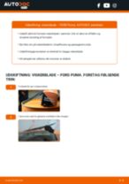 Den professionelle guide til udskiftning af Tændrør på din Ford Puma Coupe 1.6 16V