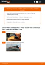 Den professionelle guide til udskiftning af Sprinklerpumpe på din Ford Escort MK7 Cabriolet 1.6 16V XR3i