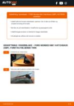Den professionelle guide til udskiftning af Tændrør på din Ford Mondeo MK1 GBP 1.8 i 16V