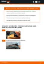 Instrukcja warsztatu dla FORD GRANADA Coupe (GGCL)