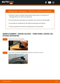 Comment effectuer un remplacement de Essuie-glace 1.7 16V Ford Puma Coupe
