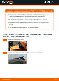 Cómo sustitución de Escobillas de Limpiaparabrisas 1.7 16V Ford Puma Coupé