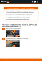 AUDI 80 (8C, B4) Flachbalkenwischer wechseln: Handbücher und Ratschläge