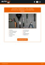OPEL VECTRA B Estate (31_) Thermostat austauschen: Anweisung pdf
