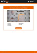 Montering Luftfilter MERCEDES-BENZ VITO / MIXTO Box (W639) - steg-for-steg manualer