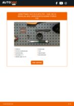 Trin-for-trin PDF-tutorial om skift af AUDI COUPE (89, 8B) Knastaksel-forstiller