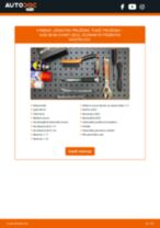 Podrobný PDF tutorial k výmene AUDI 80 Avant (8C, B4) Tlmič pruzenia