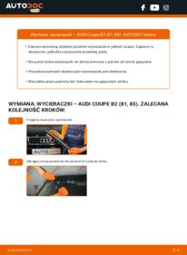 Jak wymienić Pióro wycieraczki Coupe B2 (81, 85) 2.2 GT