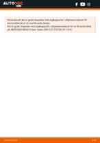 DIY-manual för byte av Torkarblad i MERCEDES-BENZ S-klass