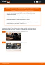 endring Viskerblader i MERCEDES-BENZ E-Klasse Pritsche / Fahrgestell (VF211) – tips og triks
