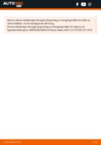 PDF med trinn for trinn-veiledning for bytte av MERCEDES-BENZ SPRINTER 3-t Box (906) Vindusviskere