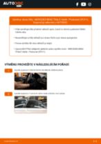 Podrobné PDF tutoriály, jak vyměnit List stěrače na autě MERCEDES-BENZ E-Klasse Pritsche / Fahrgestell (VF211)