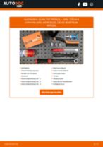 OPEL CORSA B Estate (F35) Getriebeöl und Verteilergetriebeöl wechseln - Anleitung pdf