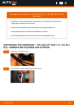 Stap-voor-stap PDF-handleidingen over het veranderen van VW LOAD UP Ruitenwissers