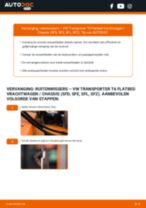 Online handleiding over het zelf vervangen van de Achterruitenwisser van de VW TRANSPORTER VI Platform/Chassis (SFD, SFE, SFL, SFZ)