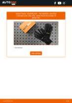 Trin-for-trin PDF-tutorial om skift af VW AMAROK Platform/Chassis (S1B) Viskerblade