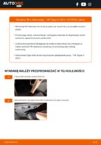 Poradnik krok po kroku w formacie PDF na temat tego, jak wymienić Filtr powietrza kabinowy w VW TIGUAN (AD1)