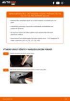 PDF pokyny a plán údržby auta VW TRANSPORTER V Platform/Chassis (7JD, 7JE, 7JL, 7JY, 7JZ, 7FD), ktoré pomôžu tvojej peňaženke