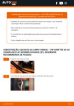 Tutorial de reparo e manutenção VW Crafter 30-50 Camião de plataforma/Chassis (2F) 2012