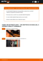 VW CRAFTER felhasználói kézikönyv pdf