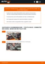 Reparatur- und Wartungshandbuch für TOYOTA Hiace / Commuter Bus (H200) 2015