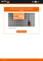 Brauchbare Handbuch zum Austausch von Innenraumfilter beim MERCEDES-BENZ SLK