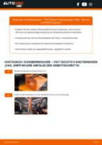 Tutorial zur Reparatur und Wartung für Fiat Ducato 230 Bus