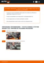 De professionele handleidingen voor Ruitenwissers-vervanging in je Toyota Avensis T22 Station Wagon 1.8 VVT-i (ZZT221_)