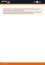 Udskiftning af Pollenfilter MERCEDES-BENZ E-CLASS Estate (S210): manual pdf