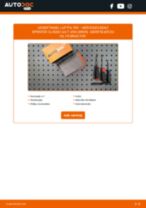 Hvordan skifter man Luftfilter MERCEDES-BENZ SPRINTER CLASSIC 4,6-t Kasten (909) - manual online
