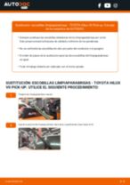 Guía de reparación paso a paso para Hilux VII Pick-up 2019