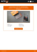 MERCEDES-BENZ SPRINTER 3-t Box (903) Filtro Aria sostituzione: tutorial PDF passo-passo