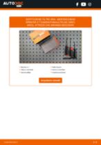 MERCEDES-BENZ SPRINTER 2-t Platform/Chassis (901, 902) Filtro Aria sostituzione: tutorial PDF passo-passo