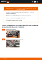 Den professionella guiden för att byta Bränslefilter på din Toyota Corolla e12 Kombi 1.8 (ZZE122)