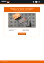Poradnik krok po kroku w formacie PDF na temat tego, jak wymienić Filtr powietrza w VW TRANSPORTER IV Box (70XA)