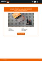 Ako vymeniť Vzduchový filter na MERCEDES-BENZ SPRINTER CLASSIC 4,6-t Kasten (909) - manuály online