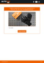 Online návod jak vyměnit Kabinovy filtr na VW TRANSPORTER IV Box (70XA)