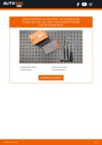 Βήμα-βήμα PDF οδηγιών για να αλλάξετε Φίλτρο αέρα σε VW TRANSPORTER IV Box (70XA)
