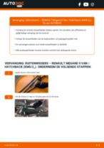 De professionele handleidingen voor Interieurfilter-vervanging in je RENAULT MEGANE II Hatchback Van (KM0/2_) 1.5 dCi