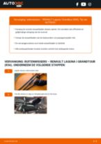 Stap-voor-stap PDF-handleidingen over het veranderen van RENAULT LAGUNA I Grandtour (K56_) Ruitenwissers