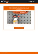 Manual online sobre a substituição de Calços de travão em VW K70