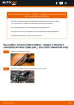 Manual de reparație Renault Megane II combi 2003 - instrucțiuni pas cu pas și tutoriale