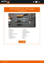 Den professionelle guide til udskiftning af Viskerblade på din PEUGEOT Partner Origin Combispace (G_) 1.6 HDi 75