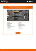 PARTNER Tepee 1.6 HDi 16V workshop manual online