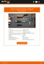 Професионалното ръководство за смяна на Свързваща щанга на PEUGEOT 308 SW I Kasten / Kombi (4E_) 1.6 HDi