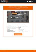 Професионалното ръководство за смяна на Свързваща щанга на PEUGEOT Partner Origin Kastenwagen (G_) Electric