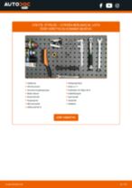 Steg-för-steg-guide i PDF om att byta Handbromsvajer i SAAB 9-4X