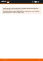 Trin-for-trin PDF-tutorial om skift af Citroen C4 1 Grand Picasso Oliestandsmåler